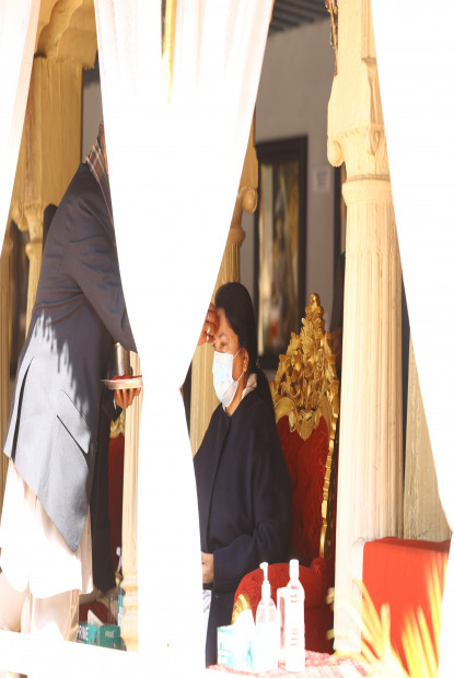 राष्ट्रपति भण्डारीद्वारा वसन्त श्रवण